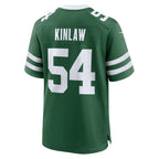 Javon Kinlaw New York Jets Nike Team Game Jersey - Legacy Green