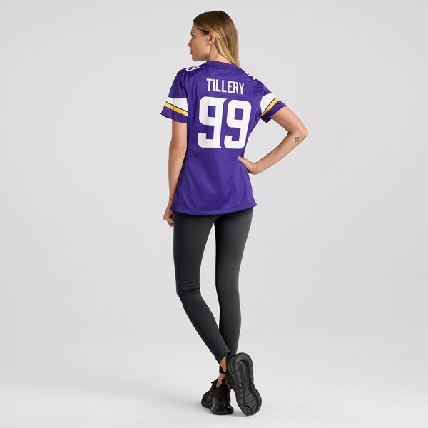 Jerry Tillery Minnesota Vikings Nike Women's  Game Jersey -  Purple