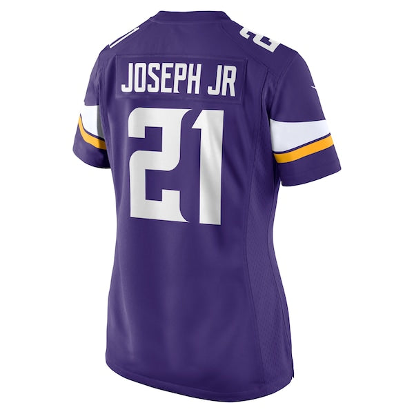 Kelvin Joseph Jr. Minnesota Vikings Nike Women's Team Game Jersey -  Purple