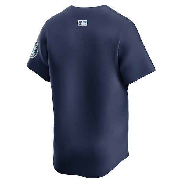 Seattle Mariners Nike Road Limited Jersey – Navy