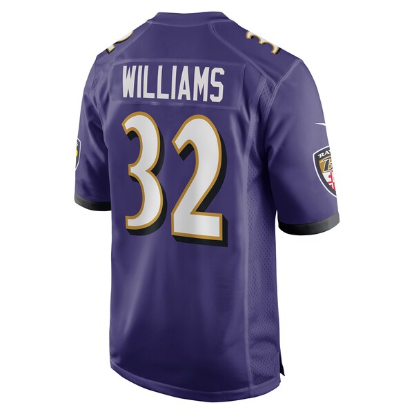 Marcus Williams Baltimore Ravens Nike Game Jersey - Purple