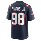 Jeremiah Pharms Jr. New England Patriots Nike  Game Jersey -  Navy
