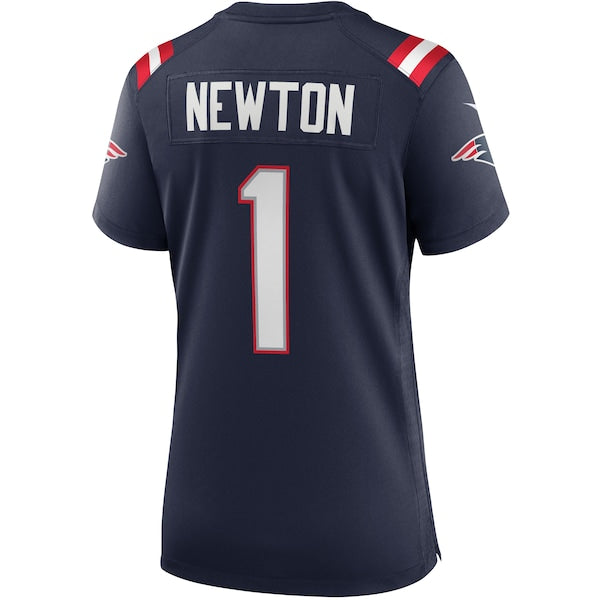 Cam Newton New England Patriots Nike Women's Game Jersey - Navy/Red
