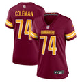Brandon Coleman Washington Commanders Nike Women's  Game Jersey -  Burgundy