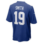 Jeff Smith New York Giants Nike Game Player Jersey - Royal
