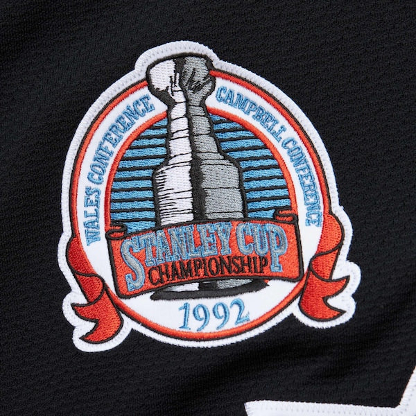 Mario Lemieux Pittsburgh Penguins 1991-92 Power Play Jersey - Black/Gold