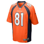 Tre'Quan Smith Denver Broncos Nike  Game Jersey -  Orange