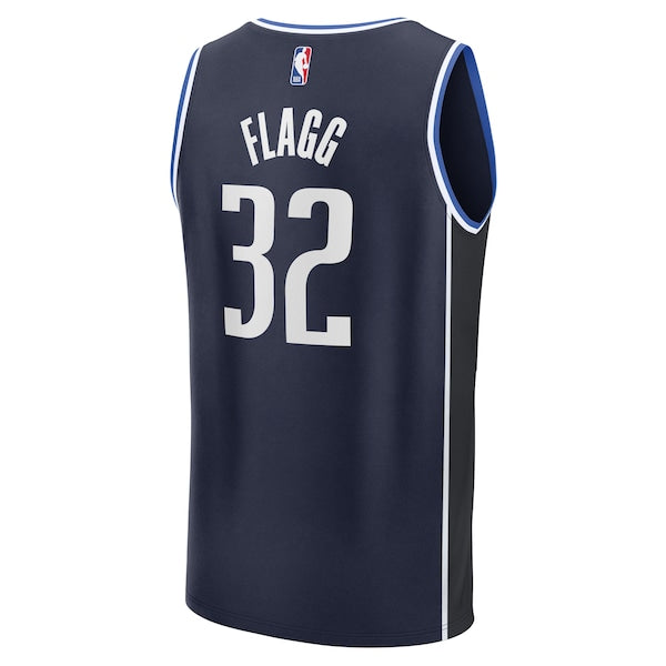 Cooper Flagg Dallas Mavericks  2025 NBA Draft First Round Pick Fast Break Replica Jersey - Statement Edition - Navy