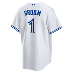 Toronto Blue Jays Nike #1 Groom Home Replica Jersey - White