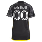 Columbus Crew adidas Women's 2024 VeloCITY Kit Replica Custom Jersey - Black