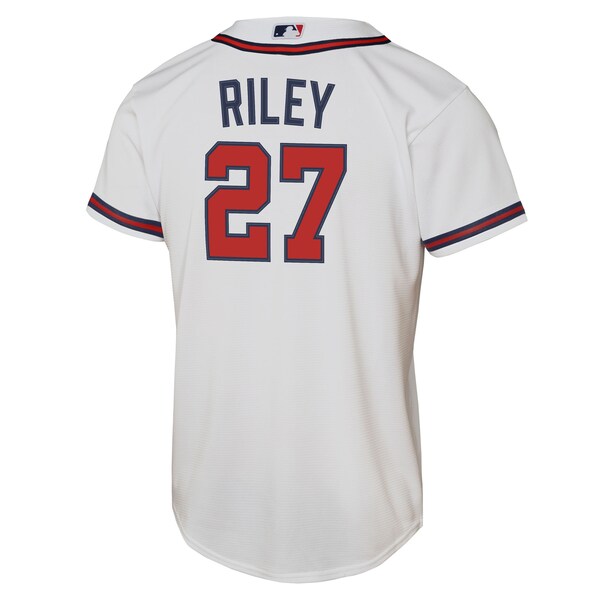 Austin Riley Atlanta Braves Nike Youth Home Replica Player Jersey - White