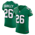 Saquon Barkley Philadelphia Eagles Nike Alternate  Vapor F.U.S.E. Elite Jersey - Kelly Green/Black