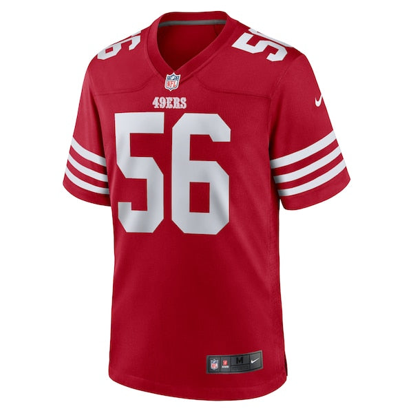 Leonard Floyd San Francisco 49ers Nike Team Game Jersey -  Scarlet