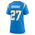 J.K. Dobbins Los Angeles Chargers Nike Women's Team Game Jersey -  Powder Blue