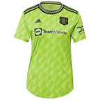 Diogo Dalot Manchester United adidas Women's 2022/23 Third Replica Player Jersey - Neon Green