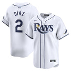 Yandy Diaz Tampa Bay Rays Nike Home Limited Player Jersey - White