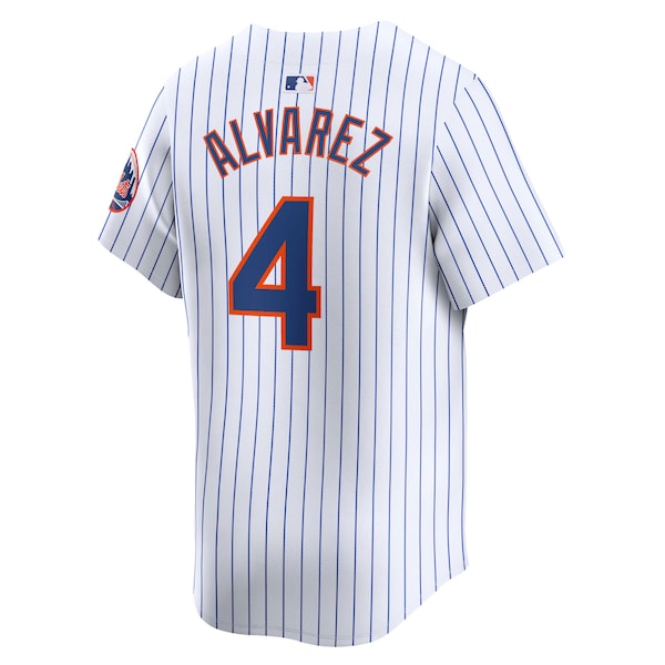 Francisco Alvarez New York Mets Nike Youth Home Limited Player Jersey – White