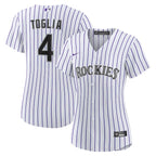 Michael Toglia Colorado Rockies Nike Women's Home Replica Jersey - White