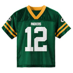 Youth Aaron Rodgers Green Green Bay Packers Team Replica Jersey