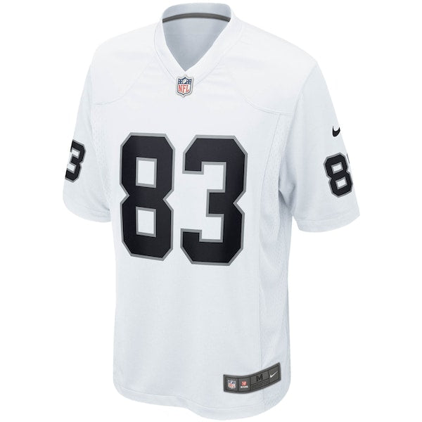 Darren Waller Las Vegas Raiders Nike Game Jersey - White/Black