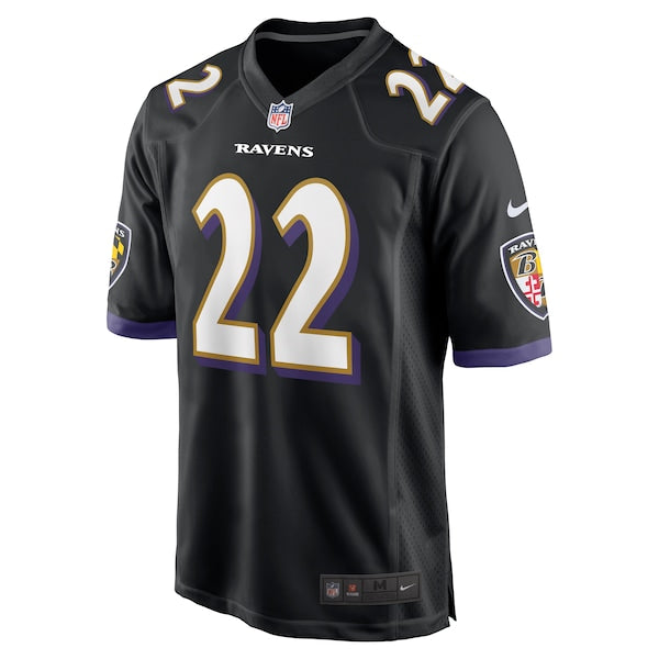 Derrick Henry Baltimore Ravens Nike Alternate Game Jersey -  Black/Purple