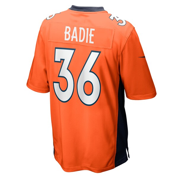 Tyler Badie Denver Broncos Nike Team Game Jersey -  Orange