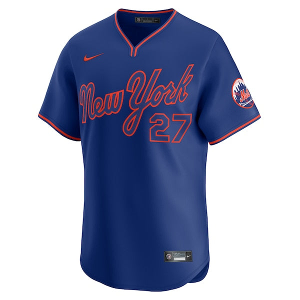Mark Vientos New York Mets Nike Alternate Limited Player Jersey - Royal/Gray