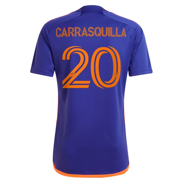 Adalberto Carrasquilla Houston Dynamo FC adidas 2024 Still Holdin' Replica Player Jersey – Purple