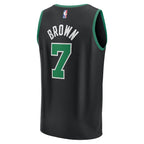 Jaylen Brown Boston Celtics  Fast Break Replica Player Jersey - Statement Edition - Black