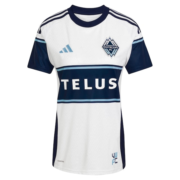 Samuel Adekugbe Vancouver Whitecaps FC adidas Women's 2025 The Peak Replica Player Jersey - White
