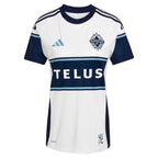 Vancouver Whitecaps FC adidas Women's 2025 The Peak Replica Jersey - White