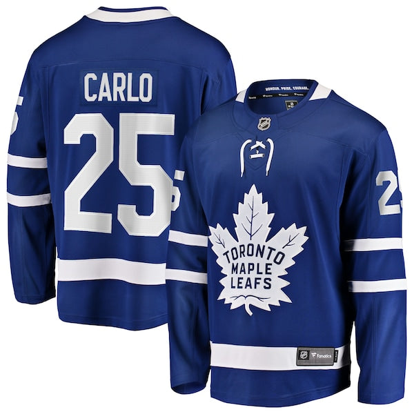 Brandon Carlo Toronto Maple Leafs  Home Breakaway Jersey - Blue