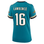 Trevor Lawrence Jacksonville Jaguars Nike Women's Prowler Throwback Game Jersey - Teal