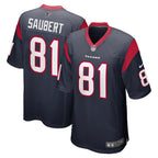 Eric Saubert Houston Texans Nike  Game Jersey -  Navy