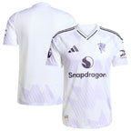 Manchester United adidas 2025/26 Away Authentic Jersey - White