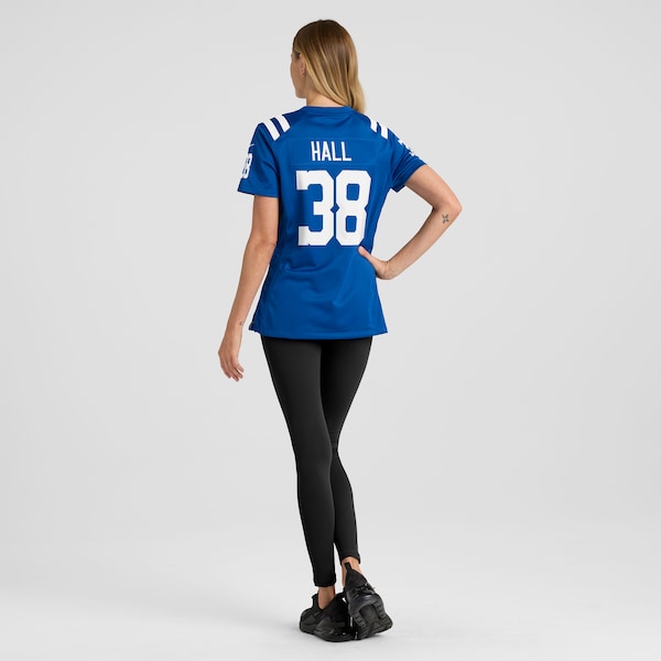 Darren Hall Indianapolis Colts Nike Women's  Game Jersey -  Royal