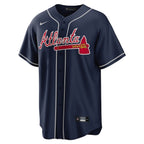 Ronald Acuna Jr. Atlanta Braves Nike Alternate Replica Player Name Jersey - Navy/White