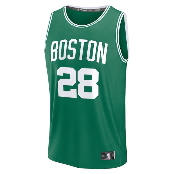 Hugo Gonzalez Boston Celtics  2025 NBA Draft First Round Pick Fast Break Replica Jersey - Icon Edition - Kelly Green