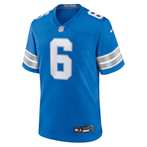 Ifeatu Melifonwu Detroit Lions Nike Team Game Jersey -  Blue