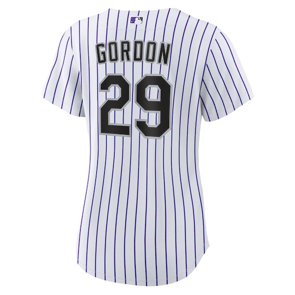 Tanner Gordon Colorado Rockies Nike Women's Home Replica Jersey - White