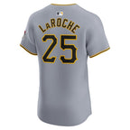 Adam LaRoche Pittsburgh Pirates Nike Road Elite Player Jersey - Gray