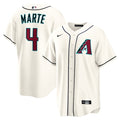 Ketel Marte Arizona Diamondbacks Nike Youth Home Replica Jersey - Cream