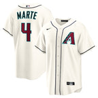 Ketel Marte Arizona Diamondbacks Nike Youth Home Replica Jersey - Cream