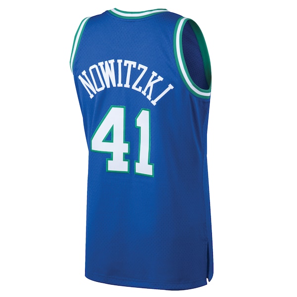 Dirk Nowitzki Dallas Mavericks 1998/99 Hardwood Classics Swingman Jersey - Blue