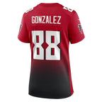 Tony Gonzalez Atlanta Falcons Nike Women's Retired Game Jersey - Red/Black