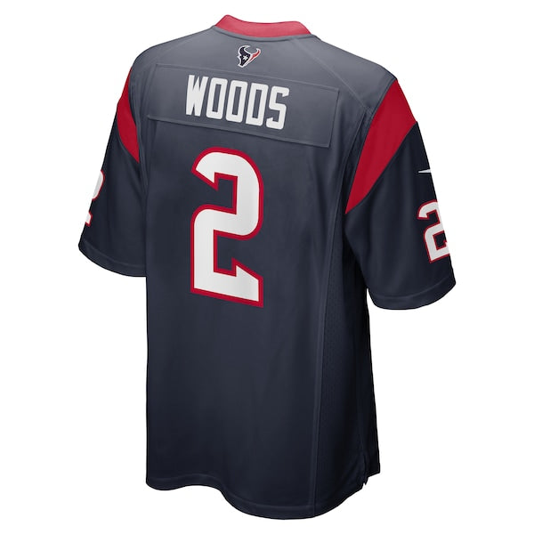 Robert Woods Houston Texans Nike  Game Jersey -  Navy