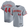 Elly De La Cruz Cincinnati Reds Nike Road Limited Player Jersey - Gray