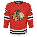 Connor Bedard Chicago Blackhawks Youth Home Premier Player Jersey - Red