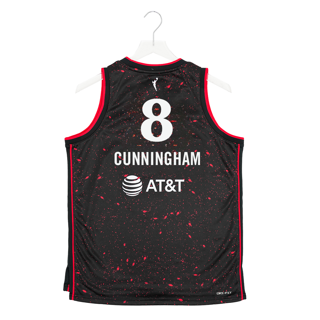 Men's Sophie Cunningham Indiana Fever Nike Stranger Things Victory Jersey - Rebel Edition - Black
