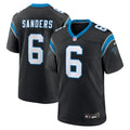 Miles Sanders Carolina Panthers Nike Team Game Jersey - Black/Blue